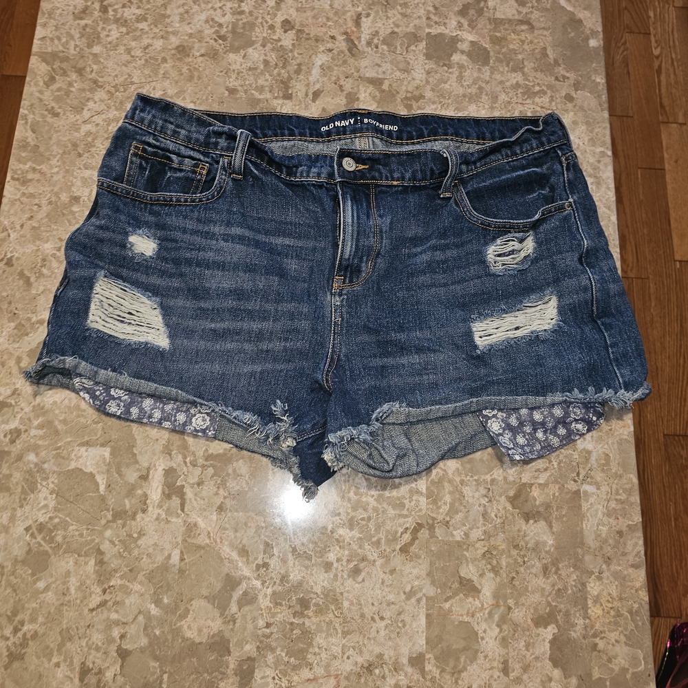 Old Navy Women's Blue Denim Shorts